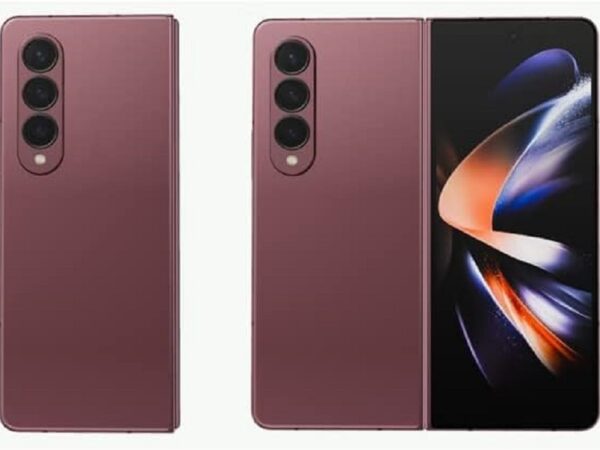 Galaxy Z Fold 4 5G - 7.6" - 512GB RAM - 12GB ROM - Single Sim - Burgundy